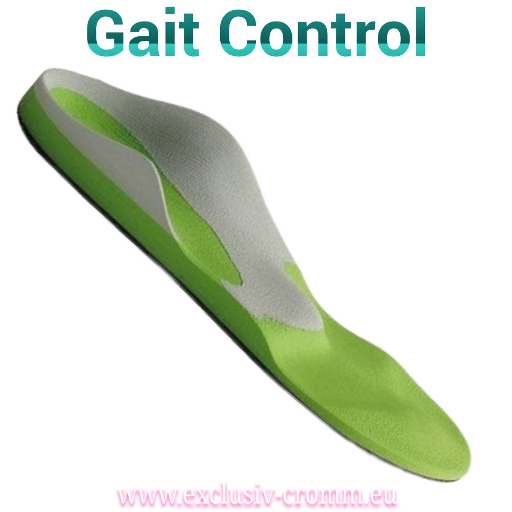 GaitControl – Sensomotorische Einlage GaitControl sensomotorische Einlage in Grün, zweilagig, zur Unterstützung von Gangbild und Muskelaktivierung.
