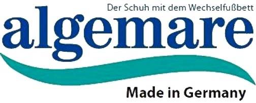 Algemare Komfortschuh aus natürlichen Materialien für bequemes und gesundes Gehen.