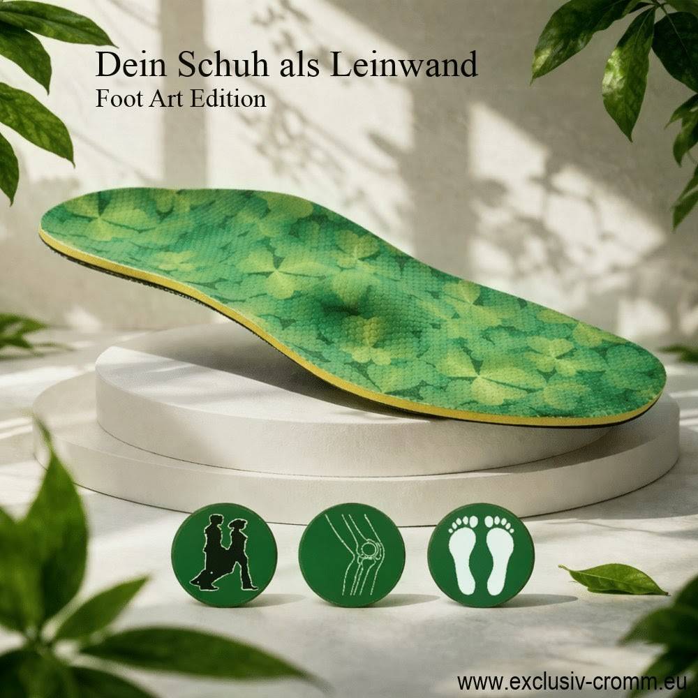 Foot-Art-Einlage~2 Colours Einlagen nach Maß